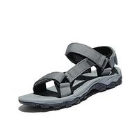 NORTIV 8 Men's Sandals Hiking Sports Lightweight Summer Water Arch Support River Open Toe Athletic Trail Outdoor Walking Sandals,Size 7,Dark/Grey/Black,LANGDO-2