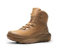 NORTIV 8 Men's Tactical Hiking Boot Lightweight Cushion Sole Boots for Work All Day Side Zipper Motorcycle Combat Military Boot Arch Support 8 Inches Terrascope,Size 11,Coyote,NMUMMT2503