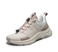 NORTIV 8 Women's Lightweight Walking Shoes Quick Laces Low Rise Hiking Shoes Outdoors Sneakers,Size 6.5,Khaki,SNHS239W