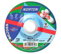 Norton 1-2-3 Cutting Disc 125X2.2 Offset