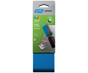 Norton - 2 Tape Corindon Expert 75 x 533 MM Grain Pack of 50)