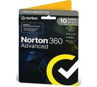 Norton 360 Advanced (10 Devices, 1 Year) (PC, Android, Mac, iOS) - NortonLifeLock Key - GLOBAL