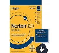 Norton 360 Deluxe - (5 Devices, 1 Year) - NortonLifeLock Key GLOBAL