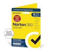 Norton 360 Deluxe & Antitrack 2026, Antivirus Software for 5 Devices, 50GB, 12 Month Subscription with Automatic Renewal