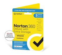 NORTON 360 DELUXE PLUS 50GB IN 1 USER 3 DEVICE 12MO AMAZON ENR DVDSLV