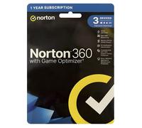 Norton 360 for Gamers - 1 Year, 3 Devices - Game Optimiser Anti-Virus