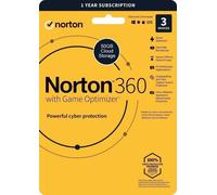 Norton 360 Game Optimizer Antivirus VPN 2026 3 Devices 1 Year EMAIL Delivery