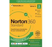 Norton 360 Standard | Annual Licence | 1 Device | 10 GB Cloud Storage | Always the latest version