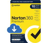 Norton 360 for 1 Standard / 3 or 5 Deluxe / 10 Premium Version 1 Year VPN UK EU