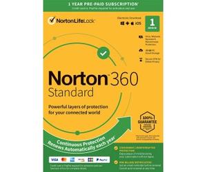 Norton 360 Standard | Protection for 1 Device | Always the latest version