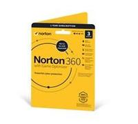 Norton 360 with Game Optimizer 2022, Antivirus software for 3 Devices, 1-year subscription Includes Secure VPN
