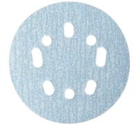 Norton 3X High Performance Hook and Sand Paper Discs with 5 and 8 Universal Vac Hole, Ceramic Alumina, 5" Diameter, Grit P60 Coarse (Pack of 2)
