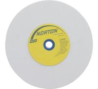 Norton Abrasives 07660788281 - Premium Alundum Bench or Pedestal Grinding Wheel - Grade: Medium, Grit Number: 60, Wheel Diameter: 8 in