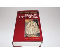 Norton Anthology of English Literature 6e V 1