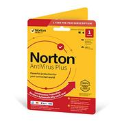 Norton AntiVirus Plus 2023 | 1 Device | 1 Year Subscription with Automatic Renewal | 2 GB Cloud Backup | PC/Mac | Password Manager | Activation Code by Post
