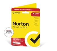 Norton AntiVirus Plus 2025, Antivirus software for 1 Device and 1-year subscription with automatic renewal, PC or Mac, Activation Code by Post
