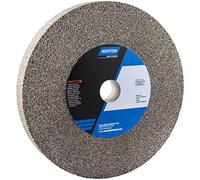 Norton Bench and Pedestal Abrasive Wheel Type 01 Straight Aluminum Oxide 1-1/4 Arbor, 10 Diameter, 1 Thick Coarse Grit (Pack of 1)