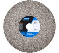 Norton Bench and Pedestal Polishing Wheel, Type 01 Straight, Aluminum Oxide, 1" Arbor, 8" Diameter, 1" Thick, Coarse Grit (Pack of 1)