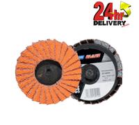 Norton Blaze Mini Flap Discs 75mm TR - Ceramic structure, Aluminia Abrasive