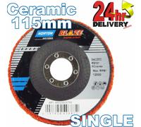 Norton Ceramic Disc SG Support Fiberglass 115 x 22 mm