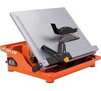 Norton Clipper 70184625701 "TT 200 EM" Water-Powered Tile Saw, Grey/Silver/Orange