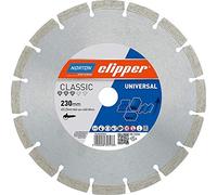 Norton Clipper 70184626811 "Classic UNI" Diamond Blade, 0 V, Grey/Silver, 300 x 20 mm