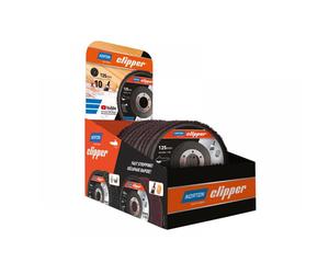 Norton Clipper 78072749352 115Mm Rapid Strip Wood Counter Display Of 10