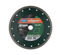 Norton Clipper Extreme Ceramic Turbo Diamond Blade 230 x 22.23mm - Green