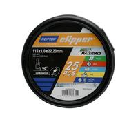 CLI Clipper Multi-Material Cutting Discs 115 x 22.23mm (Tub of 25)