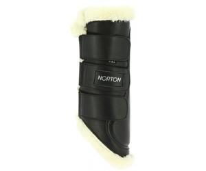 NORTON closed gaiters black-ecru M