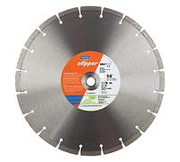 Norton Cut Off Wheel Diamond Saw Blade, Clipper ValuPlus Diamond Cutting Wheel, Type 01, 14" Diamond High-Speed Cutting Disc for Concrete, Pack of 1