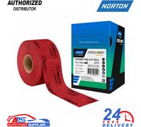 Norton Cyclonic Red Sanding Strips 12m Ceramic Roll P240