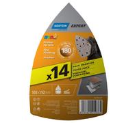 Norton Expert Sanding Sheets 102 x 152 mm Grain 180 Set of 14