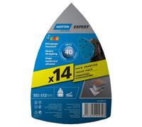 Norton Expert Sanding Sheets 102 x 152 mm Grit 40 Set of 14