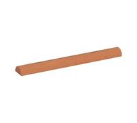 Norton India Aluminum Oxide Half Round File, 4 x 1/2 Inch India File Half Round FF344 Fine Grit