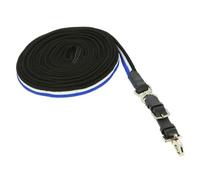 NORTON lunge line padded leather black-white-blue