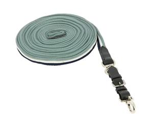 NORTON lunge line padded leather blue-white-grey