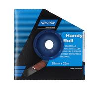 Norton R222 Cloth Handy Roll 25mm x 25000mm P240 Grit (Box of 1)