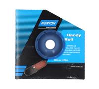 Norton R222 Cloth Handy Roll 38mm x 25000mm P320 Grit (Box of 1)