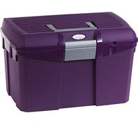 Norton Unisex Adult 700004 Tack Box - Purple/Grey, 40 x 27.5 x 24.5 cm