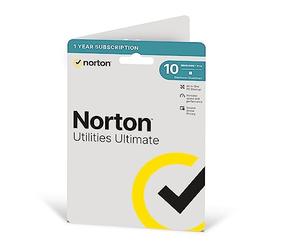 Norton Utilities Ultimate 2024 | 10 Devices and 12 Month Subscription for Windows PC | 1 User | Activation Code by Post