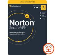 Norton VPN Standard 3 Devices 1 Year auto-renew subscription
