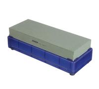 Norton Waterstone, 220 grit, 1" x 3" x 8" in Blue Plastic Hinged Box by Norton Abrasives - St. Gobain