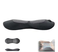 Norvo 3-in-1 Smart Pillows, Smooth Spine Triple Fusion Back Massager, Pillow Traction Massager with Heat, Vibration for Head, Back, Neck (Black)