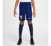 Norway 2025/26 Stadium Home Older Kids' Nike Dri-FIT Football Replica Shorts - Blue - Polyester S