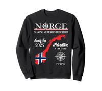 Norway 2025 - Norge Family Trip - Memories For A Lifetime Sweatshirt