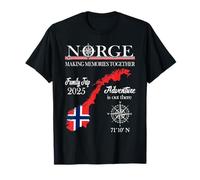 Norway 2025 - Norge Family Trip - Memories for A Lifetime T-Shirt
