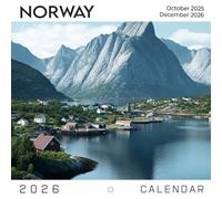 Norway 2026 Calendar: Fjords, Forests, and Northern Light Wonders