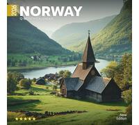 Norway 2026 Calendar: Fjords, Mountains & Northern Beauty