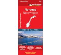 Norway (752): Wegenkaart Schaal 1 : 1.250.000 (National)